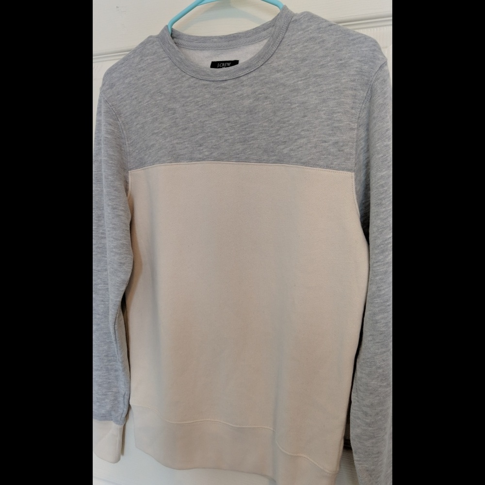 J. Crew fleece pull over sweater